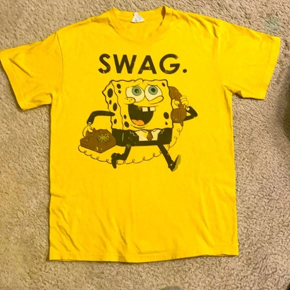 Spongebob Swag Shirt Spongebob Squarepants Merchandise & Gifts; DVD,